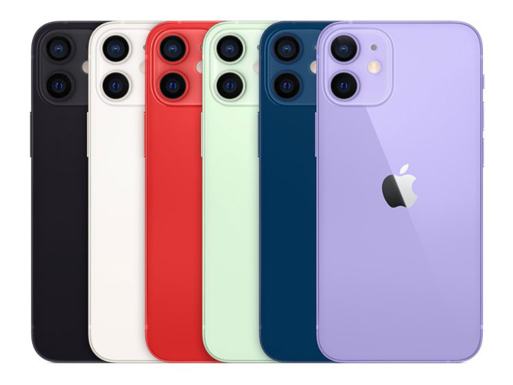 1台iPhone12 mini 128GB ブルー au版 simフリー-