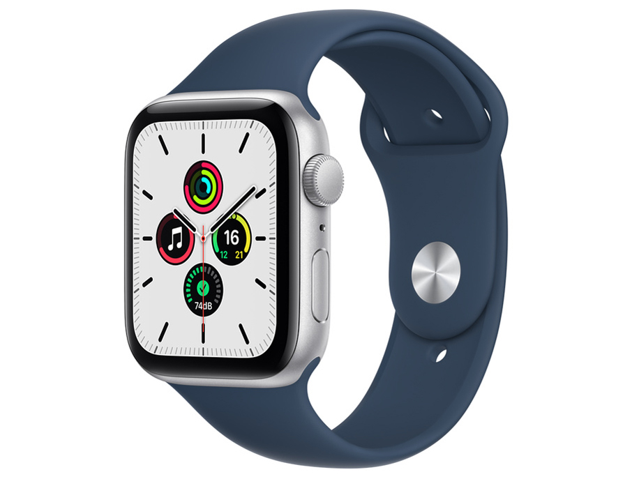 Apple Watch SE GPS���f�� 44mm �X�|�[�c�o���h USB-C�[�d�P�[�u���t�� �̐��i�摜