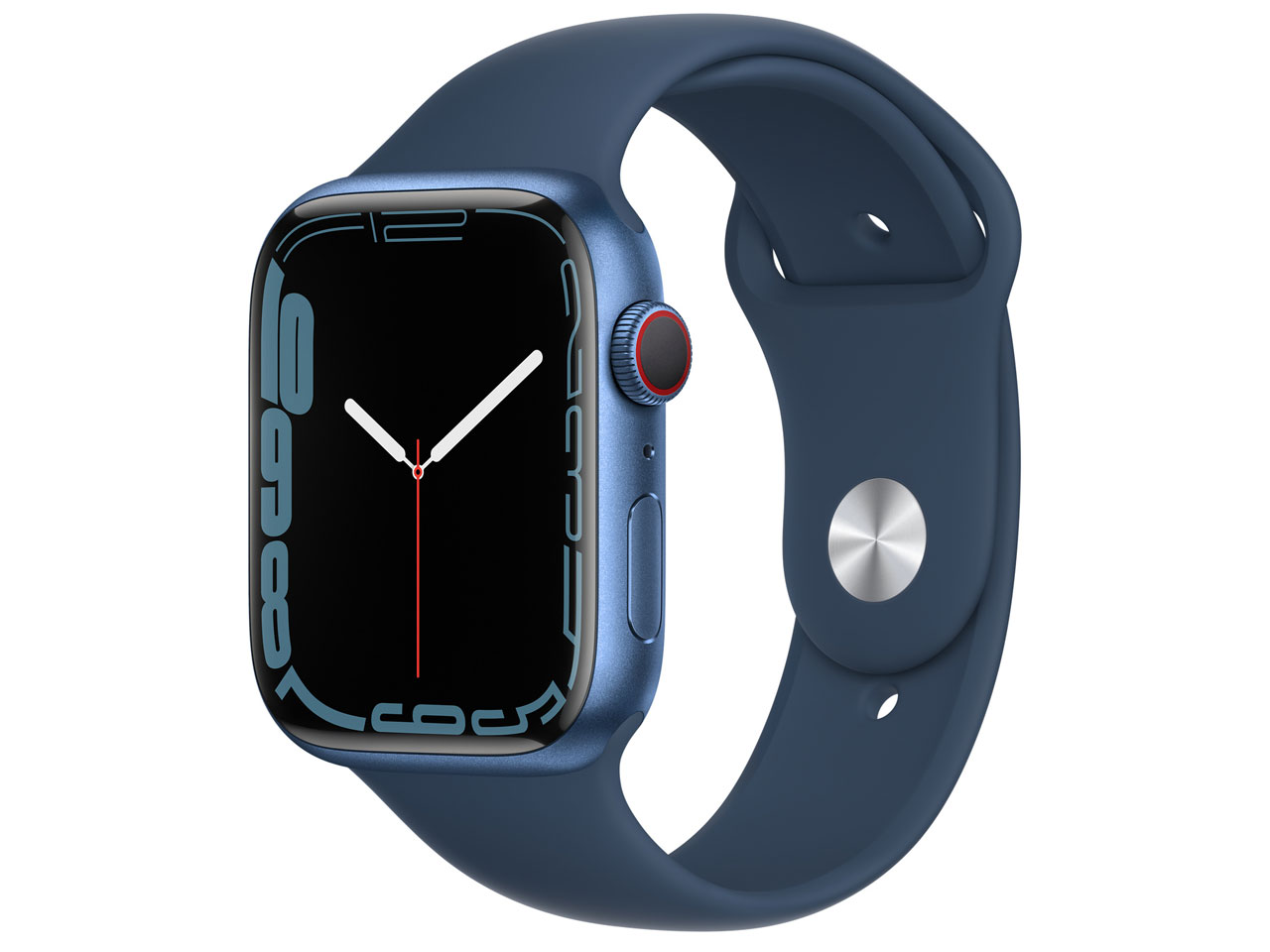 Apple Watch Series 7 GPS+Cellular���f�� 45mm �X�|�[�c�o���h �̐��i�摜
