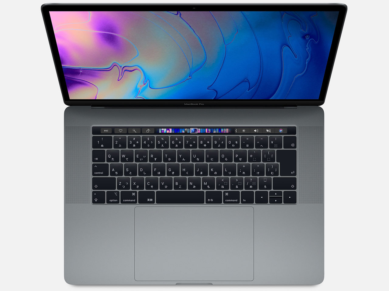 MacBook Pro 15.4�C���` Retina�f�B�X�v���C Mid 2018/��8���� Core i7(2.2GHz)/SSD256GB/������16GB���ڃ��f�� �̐��i�摜