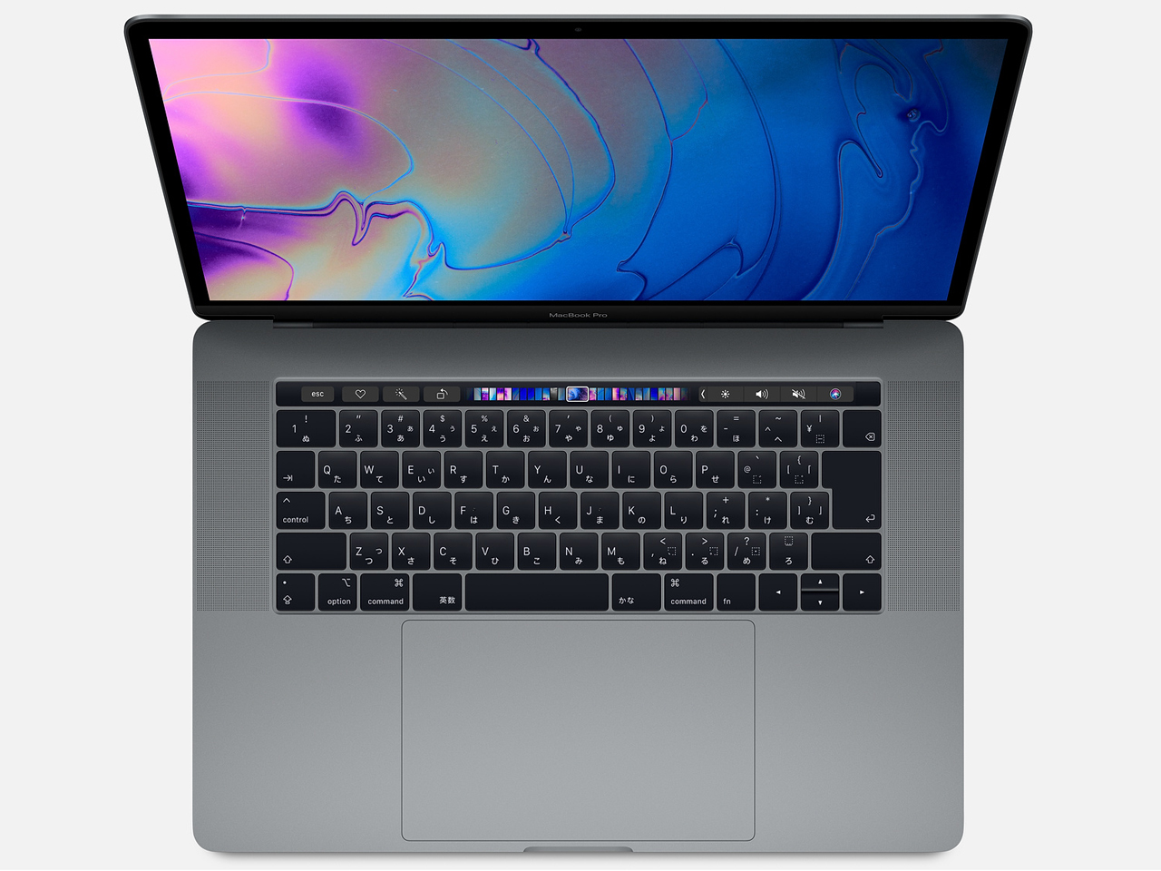 MacBook Pro 15.4�C���` Retina�f�B�X�v���C Mid 2019/��9���� Core i7(2.6GHz)/SSD256GB/������16GB���ڃ��f�� �̐��i�摜