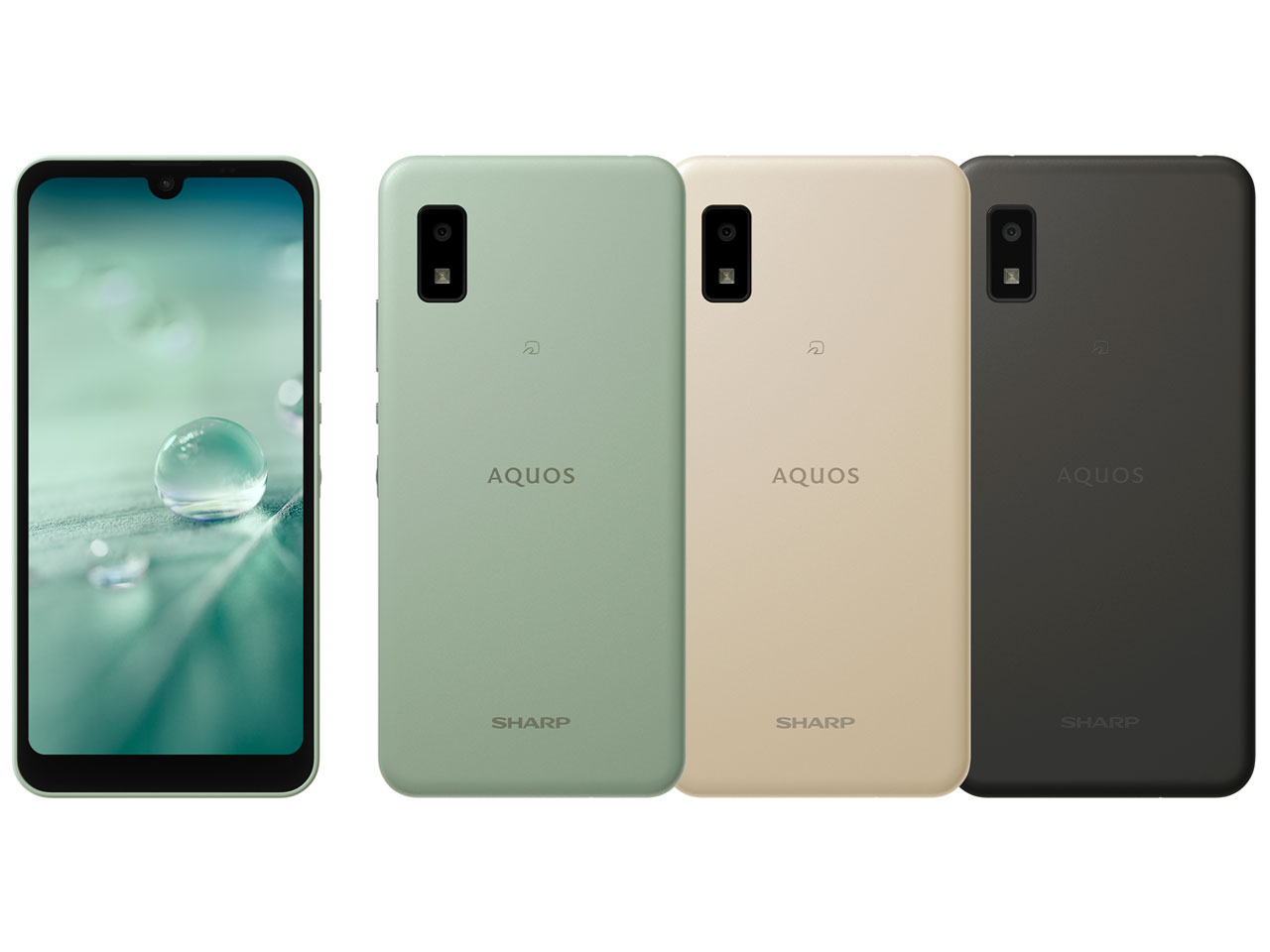 AQUOS wish3 グリーン 64 GB SIMフリー-