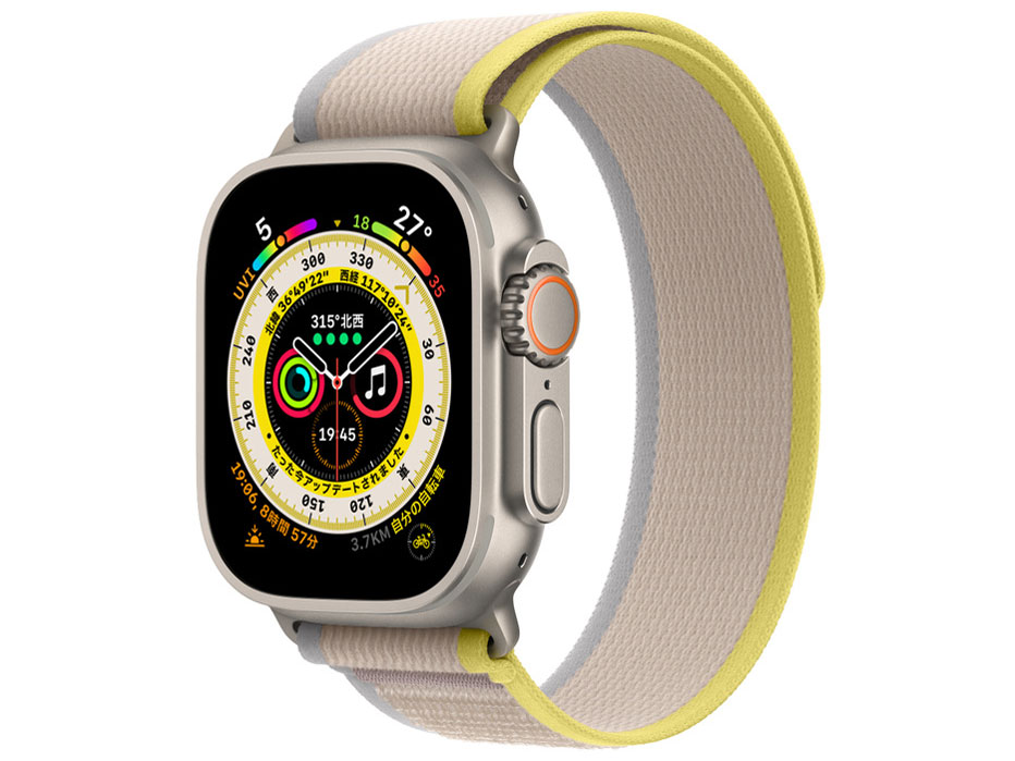 Apple Watch Ultra GPS+Cellular���f�� 49mm �g���C�����[�v S/M �̐��i�摜