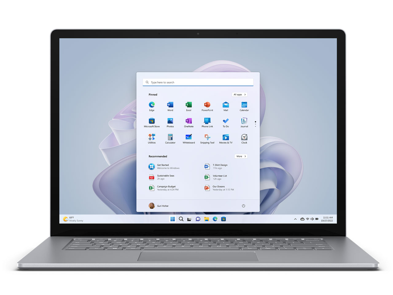 Surface Laptop 5 15�C���`/Core i7/8GB������/512GB SSD/Office Home and Business 2021�t���f�� �̐��i�摜