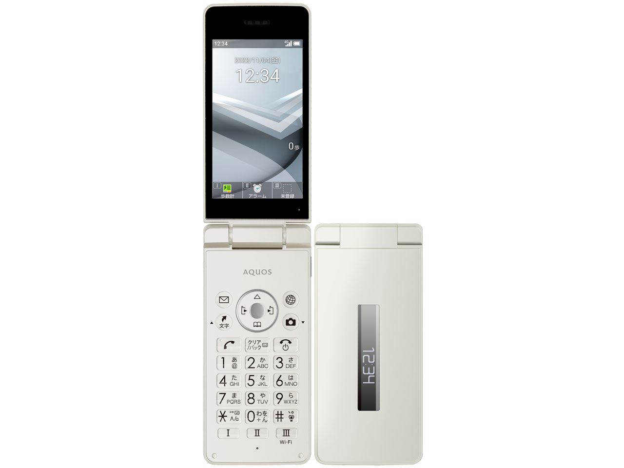株価AQUOS ケータイ3 805SH ホワイト SIMロック解除済み 新品 スマートフォン本体