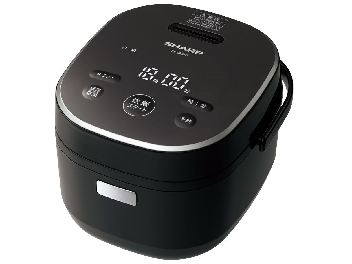 SHARP 炊飯器 KS-CF05B ホワイト シャープ ジャー炊飯器 KS-CF05Bの口コミ・評判は？実際に使って