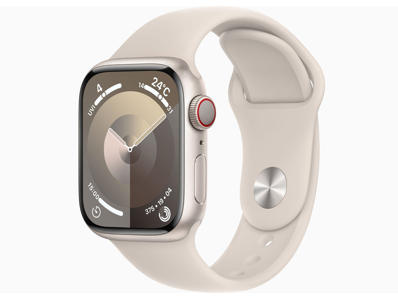 Apple Watch Series 9 GPS+Cellular���f�� 41mm �X�|�[�c�o���h S/M �̐��i�摜