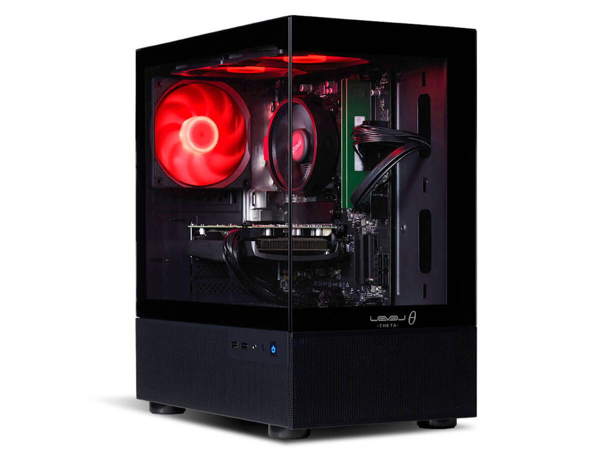 LEVEL�� Ryzen 5 4500/RTX 3050/16GB������/500GB NVMe M.2 SSD/Minecraft�F Java&Bedrock Edition for PC����/LEVEL-M2P5-R45-LA3X �̐��i�摜