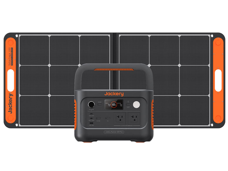 Jackery Solar Generator 600 Plus+SolarSaga 100 �\�[���[�p�l���Z�b�g �̐��i�摜