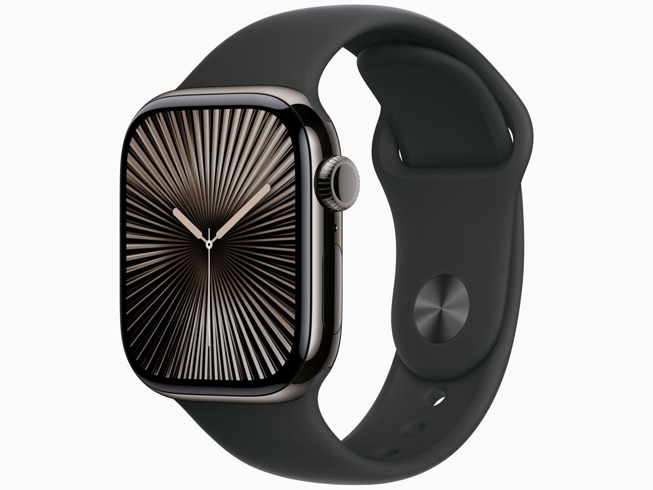 Apple Watch Series 10 GPS+Cellular���f�� 42mm �`�^�j�E���P�[�X�E�X�|�[�c�o���h M/L �̐��i�摜