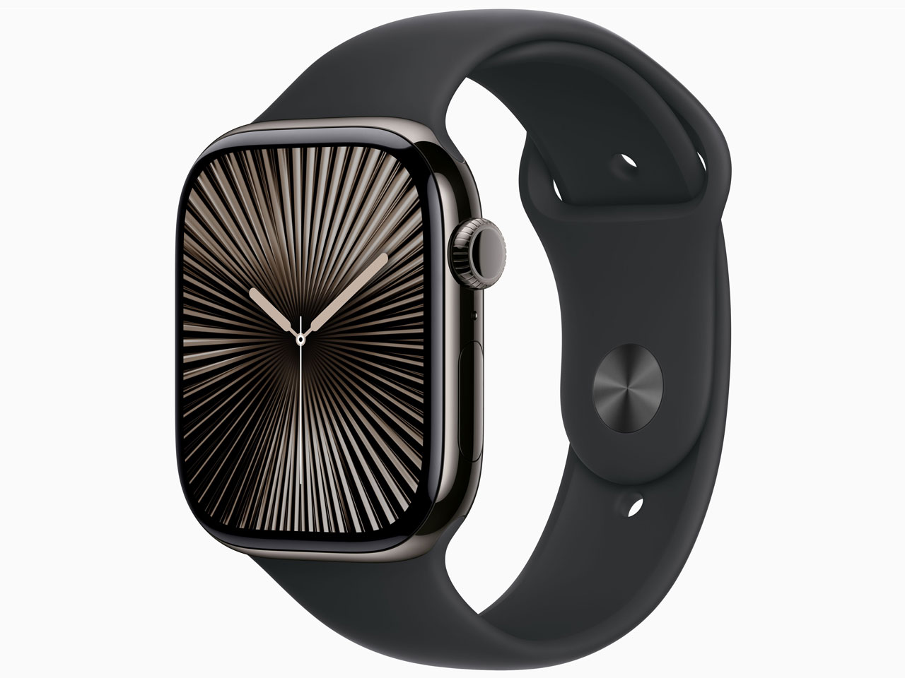 Apple Watch Series 10 GPS+Cellular���f�� 46mm �`�^�j�E���P�[�X�E�X�|�[�c�o���h S/M �̐��i�摜