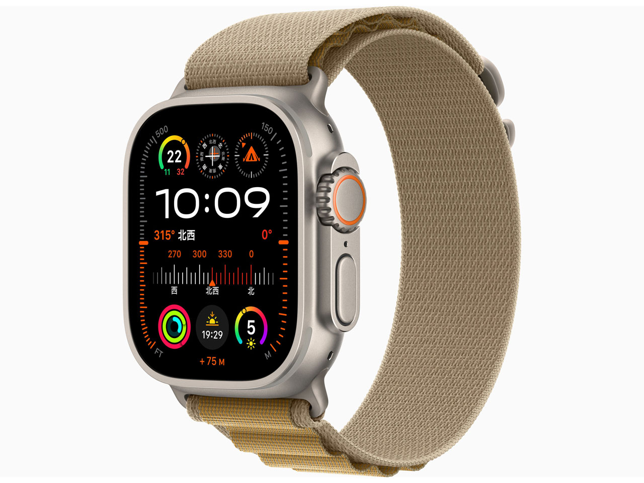 Apple Watch Ultra 2 GPS+Cellular���f�� 49mm �A���p�C�����[�v L 2024�N�������f�� �̐��i�摜