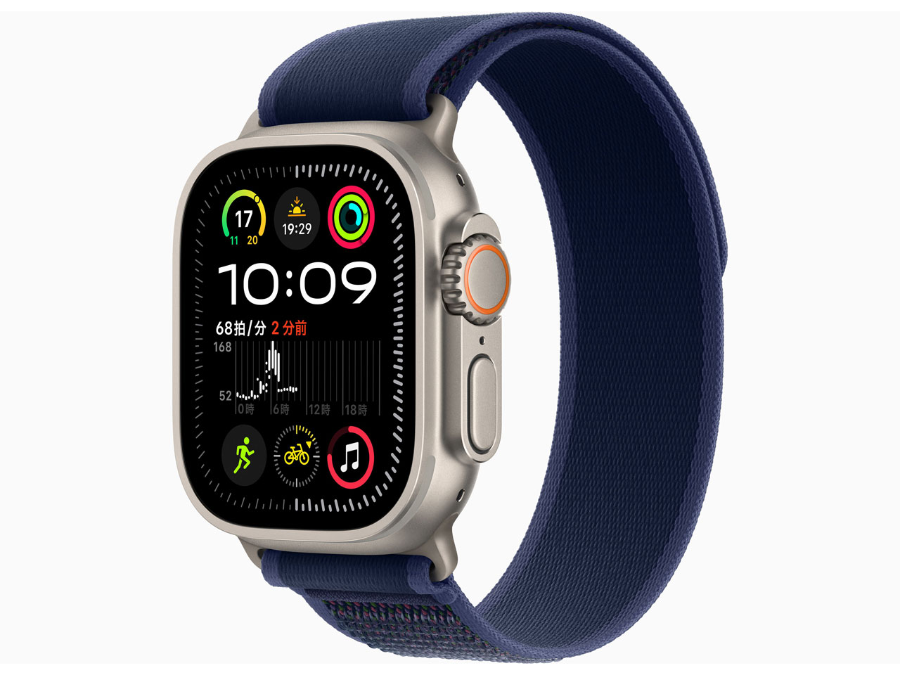 Apple Watch Ultra 2 GPS+Cellular���f�� 49mm �g���C�����[�v S/M 2024�N�������f�� �̐��i�摜