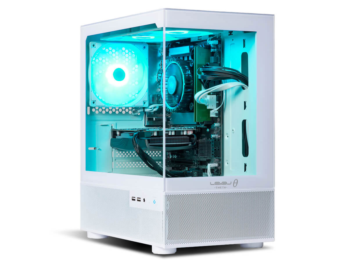 LEVEL�� Ryzen 7 7700�ERTX 4070 SUPER�E16GB�������E500GB NVMe M.2 SSD�ELEVEL-M2A6-R77-TTX �̐��i�摜