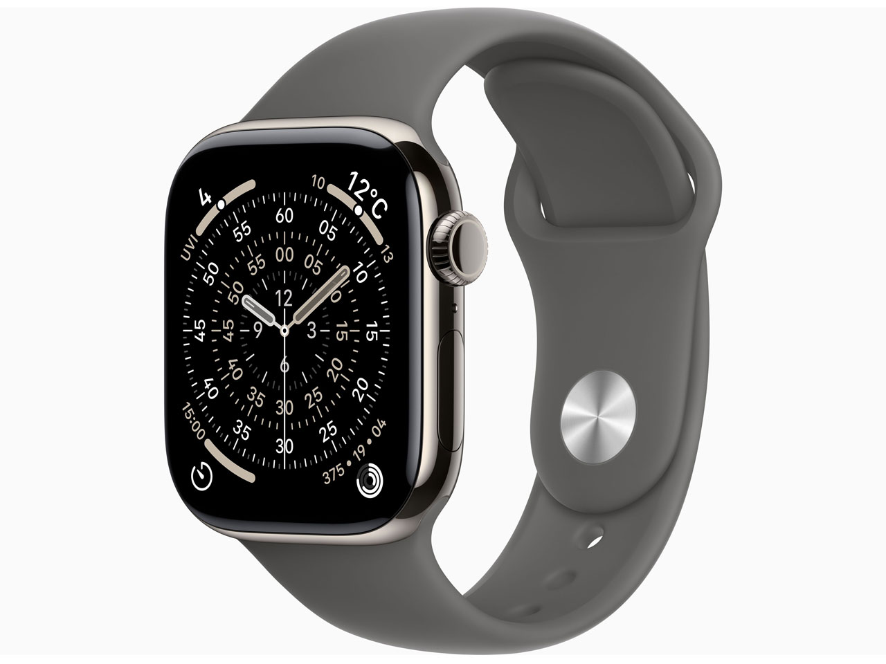 Apple Watch Series 11 GPS+Cellular���f�� 42mm �`�^�j�E���P�[�X�E�X�|�[�c�o���h S/M �̐��i�摜