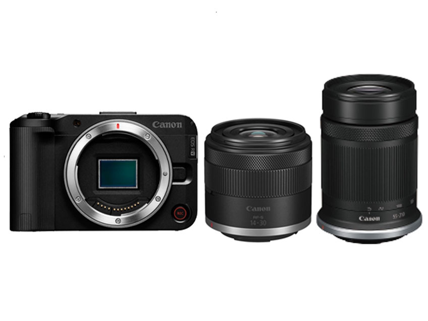 EOS R50 V �_�u���Y�[���L�b�g �̐��i�摜