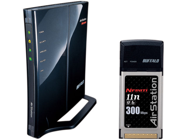 AirStation NFINITI WHR-G300N/P �̐��i�摜