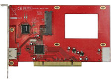 eSATA+2.5SATA-PCI (eSATA/SATA) �̐��i�摜