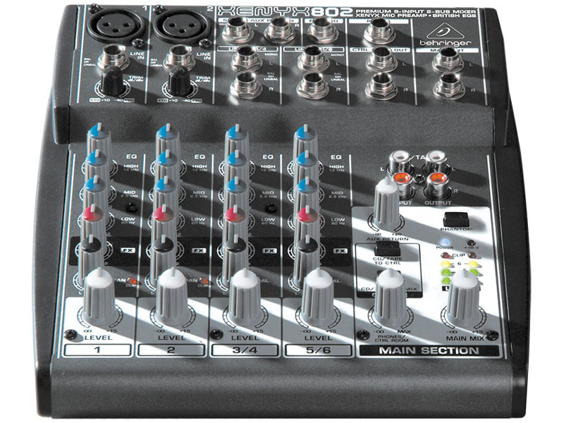 �w�{�́x XENYX 802 �̐��i�摜