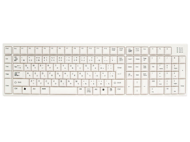 �y�X�L�[�{�[�h2 RAKURAKU2-WH (�z���C�g) �̐��i�摜