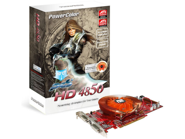 PowerColor PCS+ HD 4850 512MB GDDR4 (PCIExp 512MB) �̐��i�摜