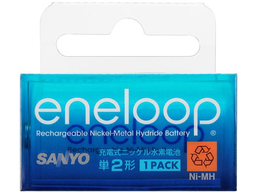 eneloop(�G�l���[�v)�P2�`1�p�b�N HR-2UTG-1BP �̐��i�摜