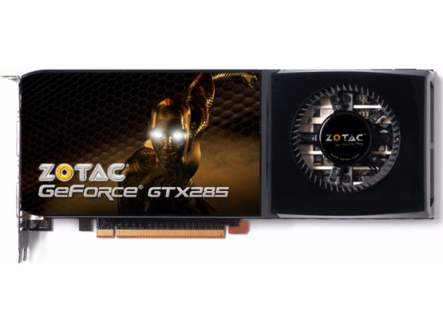 ZOTAC GeForce GTX 285 - 1GB GDDR3 ZT-285E3LA-FSP (PCIExp 1GB) �̐��i�摜