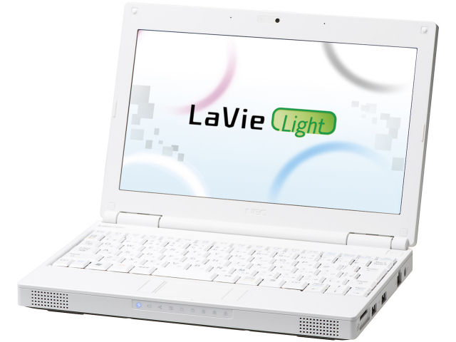 LaVie Light BL100/SA6W PC-BL100SA6W �̐��i�摜
