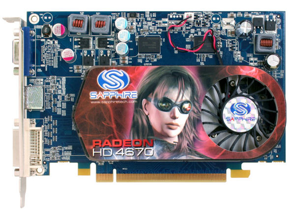 SAPPHIRE HD 4670 512MB GDDR3 PCIE HDMI (PCIExp 512MB) �̐��i�摜