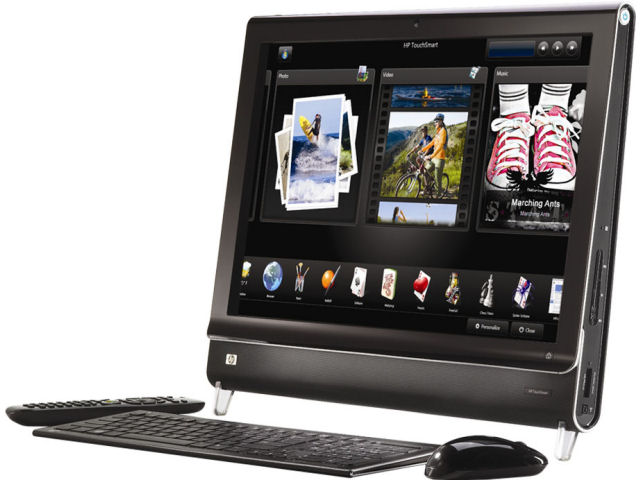 TouchSmart PC IQ522jp �n�f�W�I�t�B�X�u���[���C�Đ��t���f�� �̐��i�摜