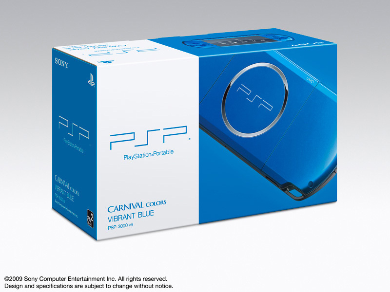 PSP �v���C�X�e�[�V�����E�|�[�^�u�� �o�C�u�����g�E�u���[ PSP-3000 VB