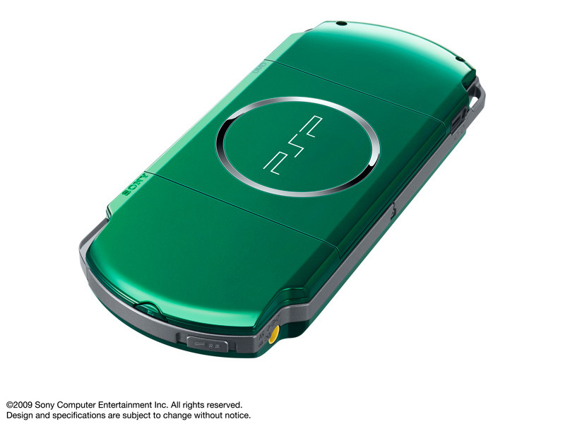 PSP �v���C�X�e�[�V�����E�|�[�^�u�� �X�s���e�B�b�h�E�O���[�� PSP-3000 SG