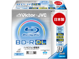BV-R260FW10 (BD-R DL 4�{�� 10���g) �̐��i�摜
