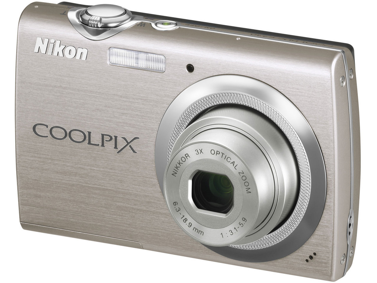 『本体 斜め ソリッドシルバー』 COOLPIX S230 の製品画像