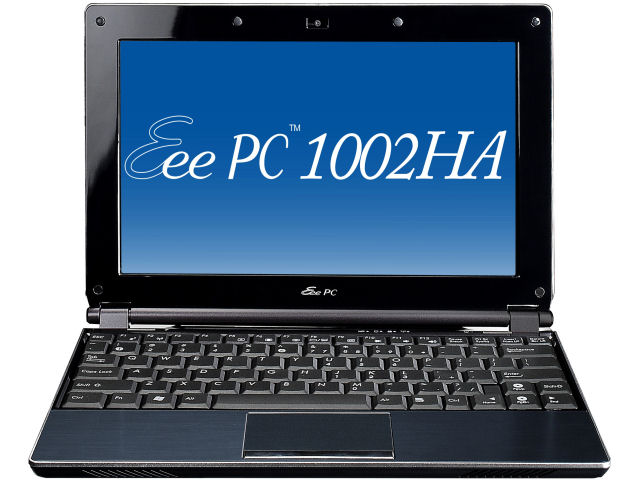 Eee PC 1002HA (�_�[�N�u���[) �̐��i�摜