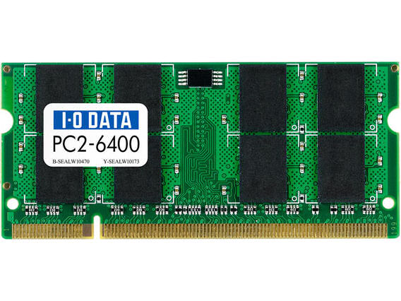 SDX800-2G/EC (SODIMM DDR2 PC2-6400 2GB) �̐��i�摜