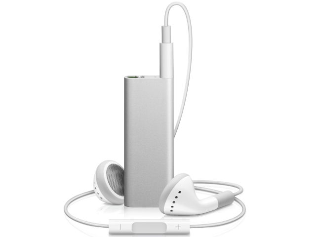 iPod shuffle MB867J/A �V���o�[ (4GB) �̐��i�摜