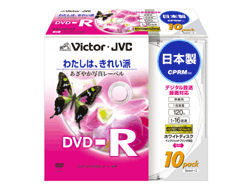 VD-R120DP10 (DVD-R 16�{�� 10���g) �̐��i�摜
