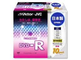 VD-R120DH10 (DVD-R 16�{�� 10���g) �̐��i�摜