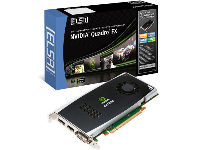 Quadro FX 1800 (PCIExp 768MB) �̐��i�摜