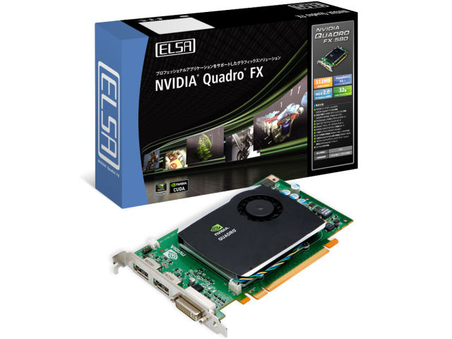 Quadro FX 580 (PCIExp 512MB) �̐��i�摜