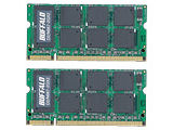 D2/N667-2GX2/E (SODIMM DDR2 PC2-5300 2GB 2���g) �̐��i�摜