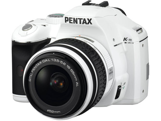 PENTAX K-m white �����Y�L�b�g �̐��i�摜