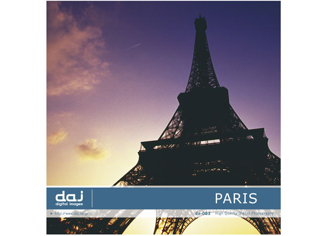 �ʐ^�f�� DAJ digital images 083 PARIS [�p��] �̐��i�摜