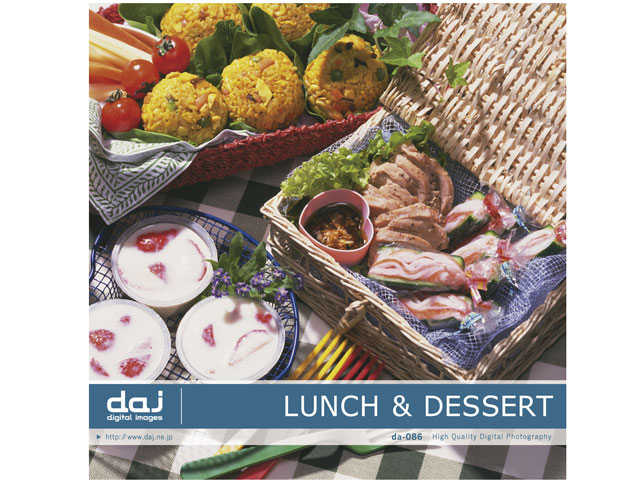 �ʐ^�f�� DAJ digital images 086 LUNCH & DESSERT [���ٓ�&�f�U�[�g] �̐��i�摜