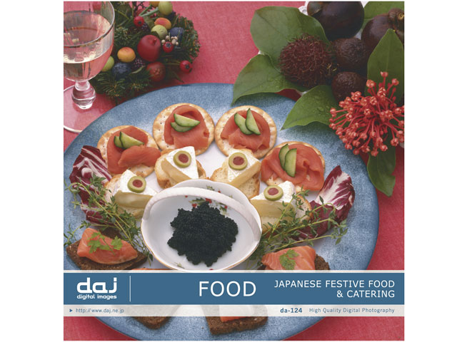 �ʐ^�f�� DAJ digital images 124 FOODJAPANESE FESTIVE FOOD &CATERING [������&�p�[�e�B�[����] �̐��i�摜