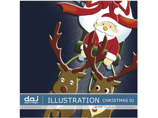 �ʐ^�f�� DAJ digital images 172 ILLUSTRATION CHRISTMAS 01 [�C���X�g�V���[�Y�`�N���X�}�X01] �̐��i�摜