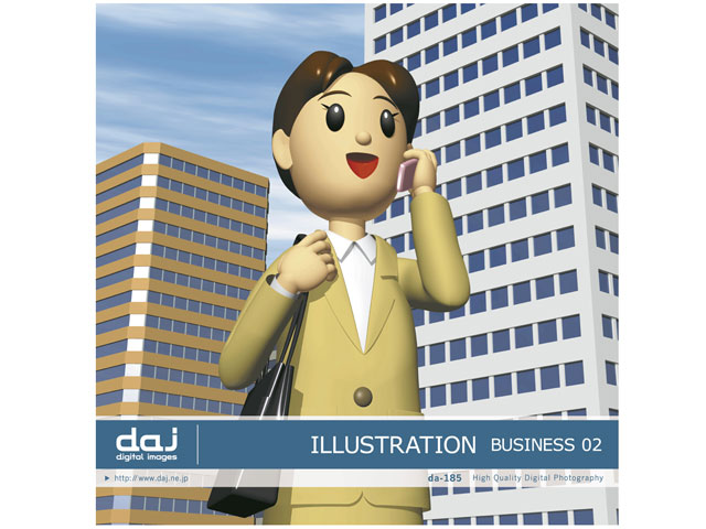 �ʐ^�f�� DAJ digital images 185 ILLUSTRATION / BUSINESS 02 [�C���X�g�V���[�Y�`�r�W�l�X�V�[�� 02] �̐��i�摜