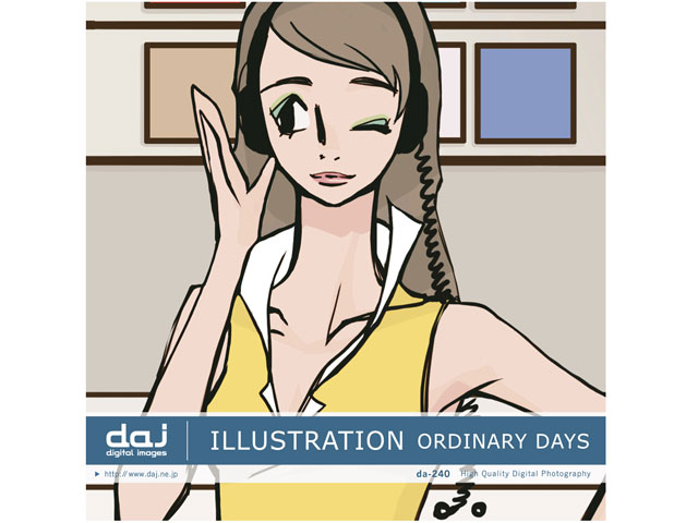 �ʐ^�f�� DAJ digital images 240 ORDINARY DAYS [�C���X�g�V���[�Y�`�I�[�f�B�i���[�f�C�Y] �̐��i�摜