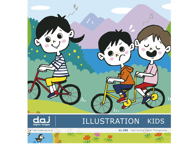 �ʐ^�f�� DAJ digital images 288 ILLUSTRATION KIDS [�C���X�g�V���[�Y�`�q�������̐���] �̐��i�摜